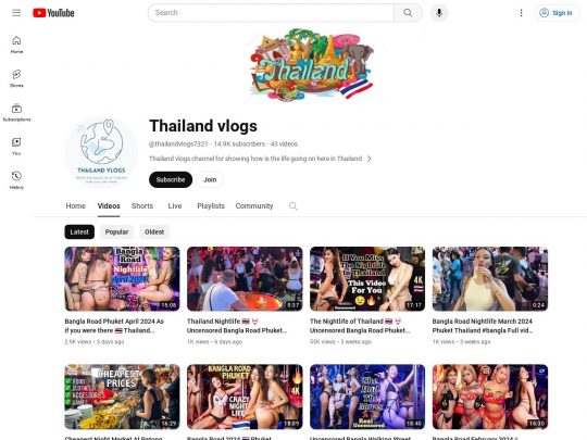 Thailand Vlogs