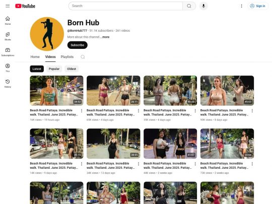 Pattaya Walking Videos
